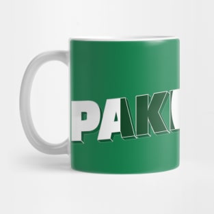 Pakistan Vintage style retro souvenir Mug